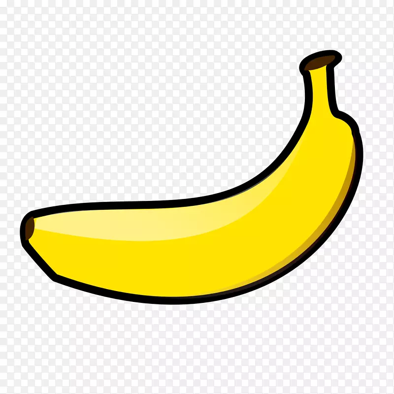 香蕉分割松饼夹艺术-HD PNG香蕉