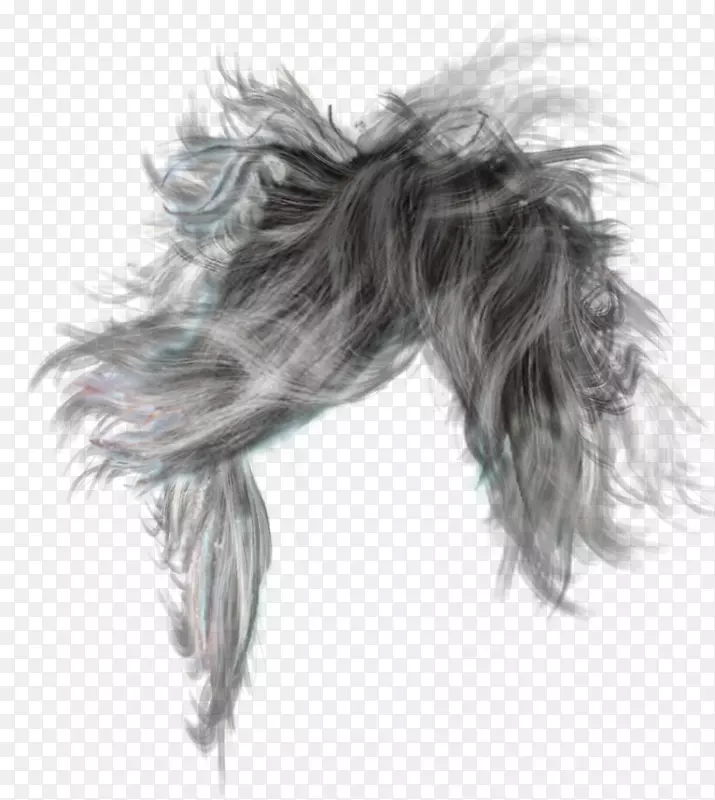 发型长发假发-PNG男士发型档案