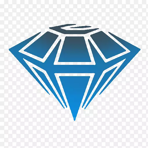 钻石珠宝零售软件清洁公司-蓝钻石PNG