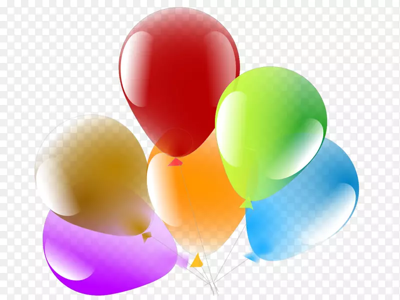 气球剪贴画-气球PNG透明背景