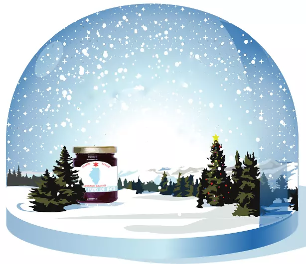 圣诞装饰雪球剪贴画-圣诞雪球PNG