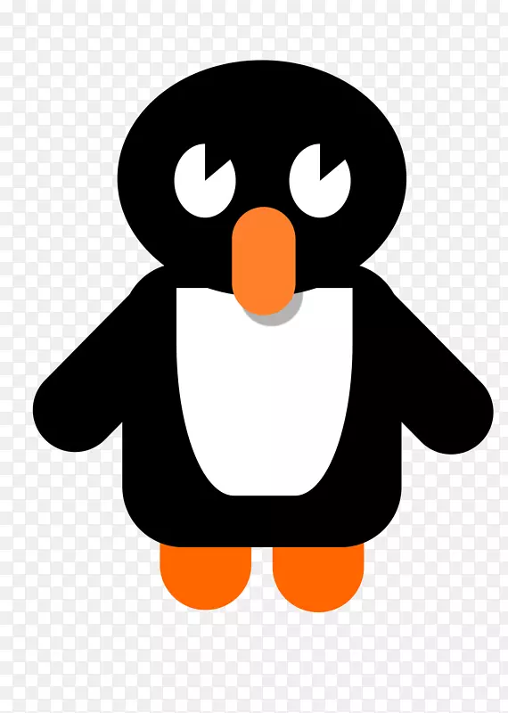 企鹅动画剪贴画-下载企鹅图标PNG