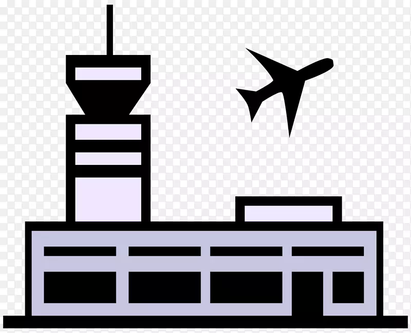 诺伍德纪念机场巴士机场航站楼剪贴画-机场剪贴画