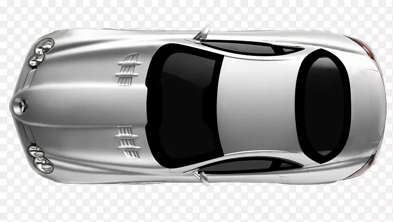 奔驰汽车-奔驰剪贴画-白色梅赛德斯奔驰顶级轿车PNG