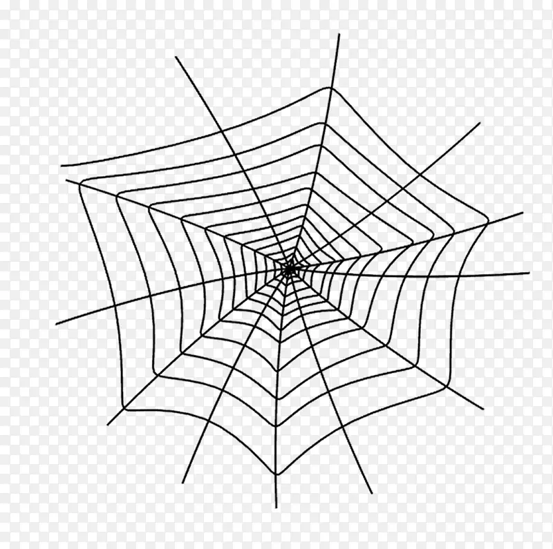 蜘蛛网万圣节圣诞装饰剪贴画-PNG蜘蛛网文件