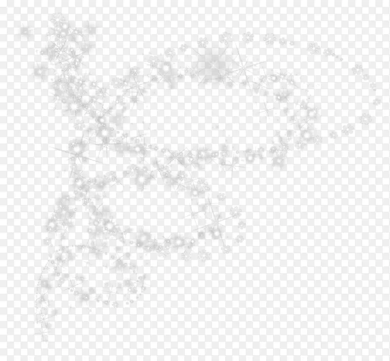 轻雪花透明半透明剪贴画-免费下载高品质雪花飘落PNG透明图片