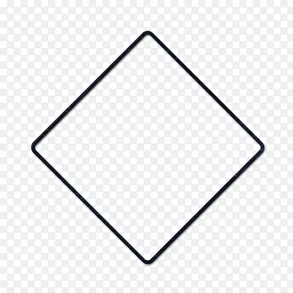 几何形状菱形几何周长方框空白路标png图标