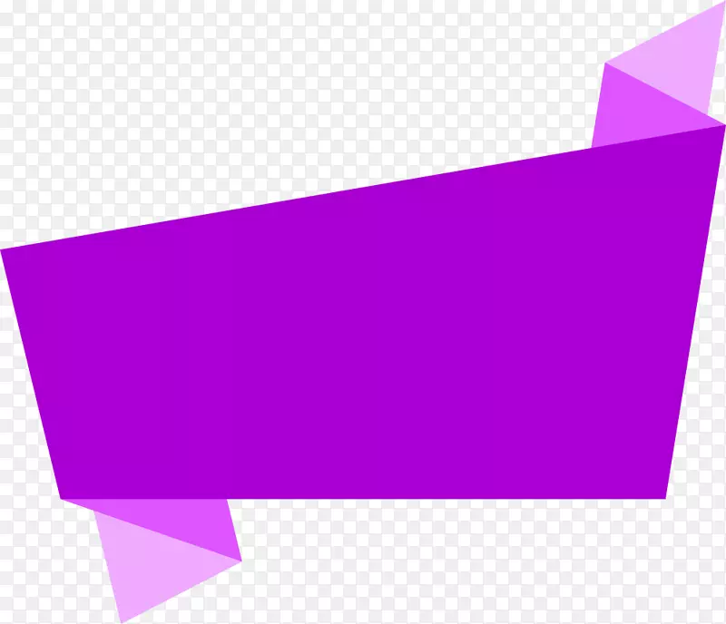 Web横幅可伸缩图形.紫色横幅PNG