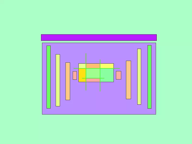 紫黄紫图形设计.计算机键盘图形