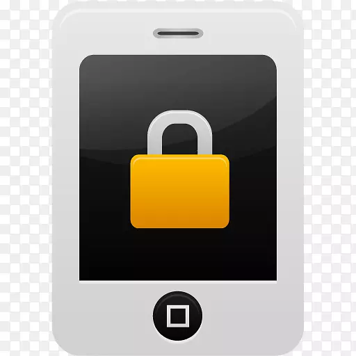 锁硬件附件黄色-智能手机锁
