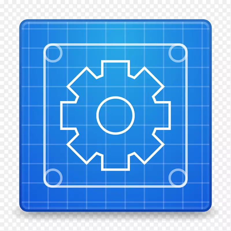 蓝色方角区域-应用程序Inkscape