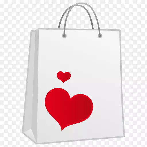 心脏购物袋字体-购物袋