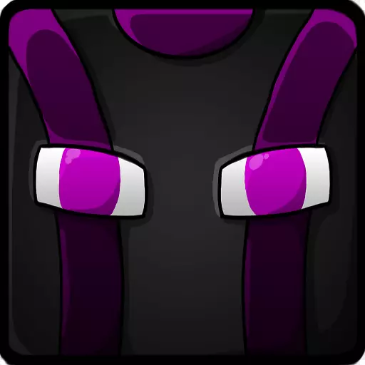 粉红色紫色字体-Enderman