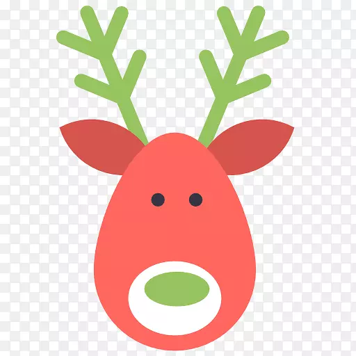 草地驯鹿圣诞装饰品-驯鹿