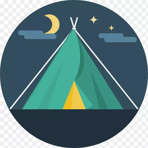三角形符号帐篷