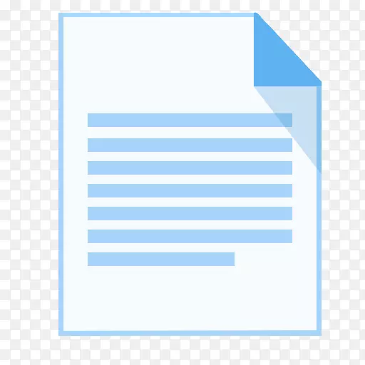 蓝色角区域文本-现代派30文件型文本