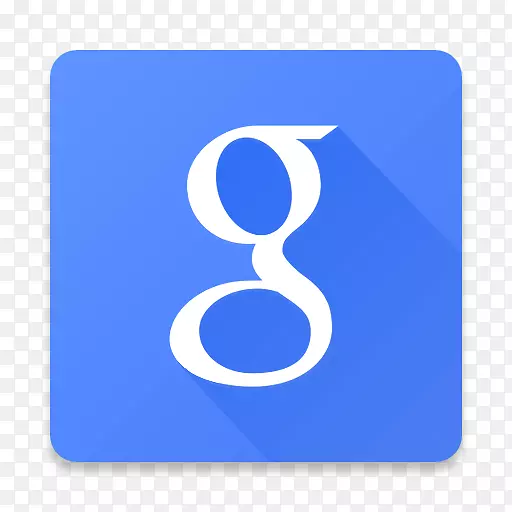 电动蓝色符号-谷歌