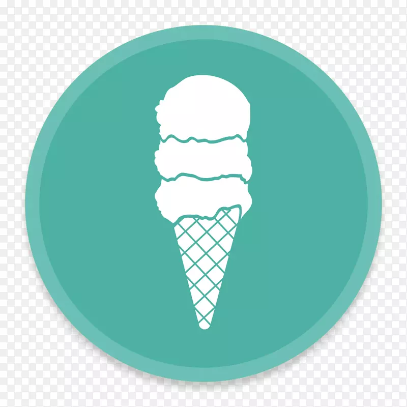 食品水冰淇淋圆锥形字体口味