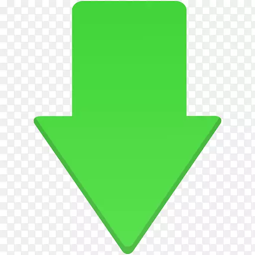 三角形符号绿色-下载