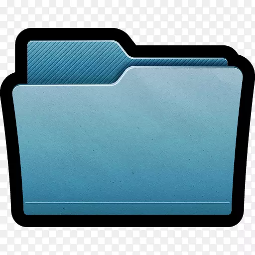 电动蓝色水文件夹mac