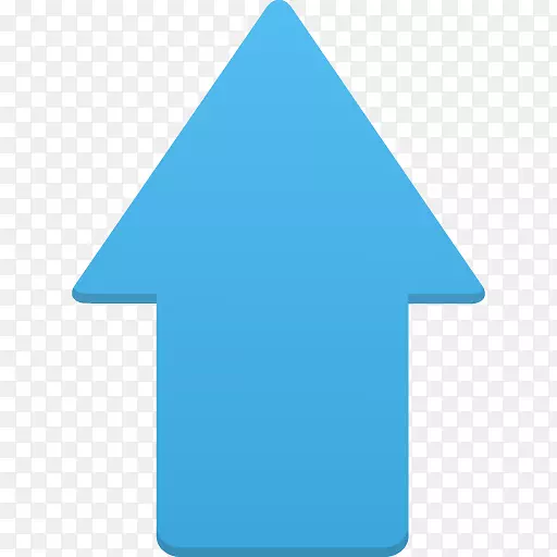 蓝色三角形符号