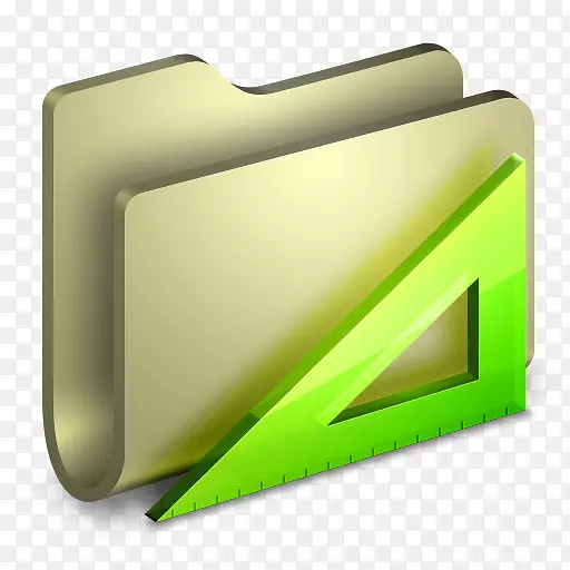 角黄色绿色-应用程序文件夹