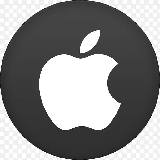 黑色标志圈-苹果2