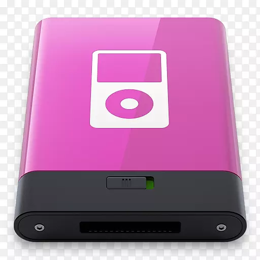 粉色紫色电子设备ipod-粉红色ipod w