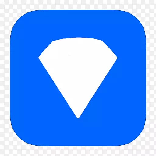 蓝色三角区域符号-梅特瑞应用程序珠光宝气