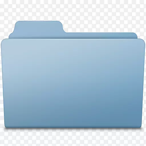 蓝角水-通用文件夹蓝色