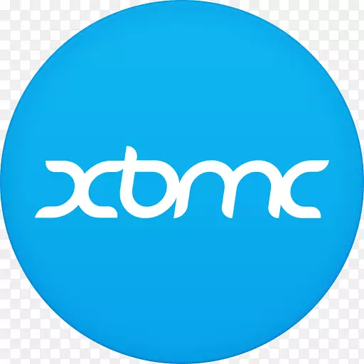 蓝区文字品牌-XBMC