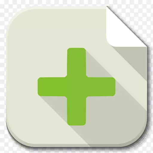 符号绿色字体-应用程序文件新