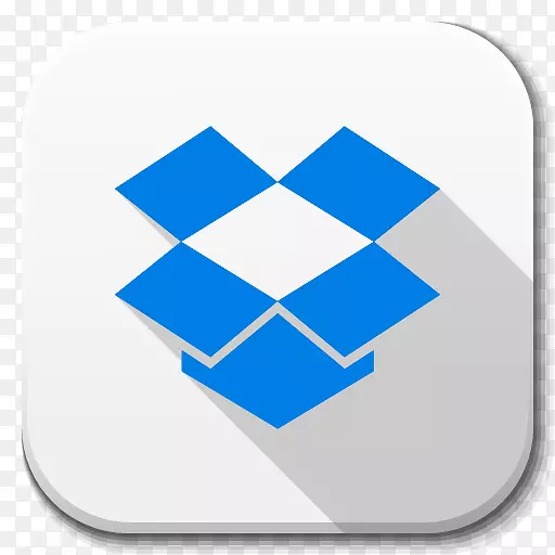 蓝方角区域-应用程序Dropbox
