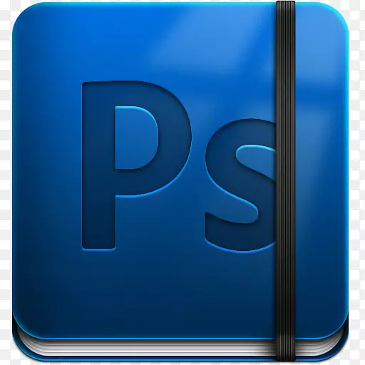 蓝色电脑图标电脑壁纸品牌-Photoshop
