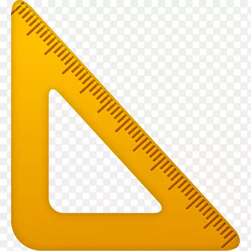 方形三角形符号带测量.三角形尺