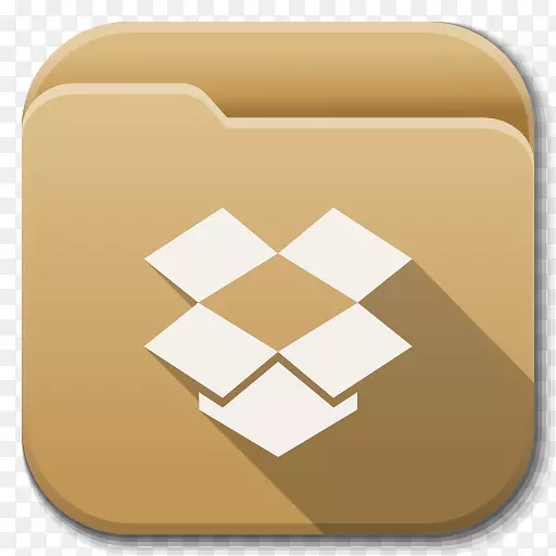 方形矩形字体-APP文件夹Dropbox