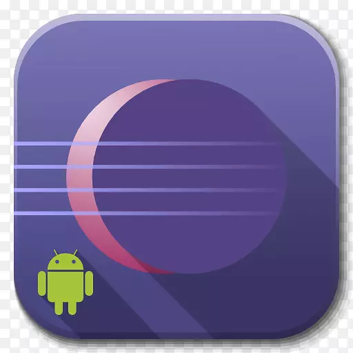 方形紫色-应用程序使android黯然失色