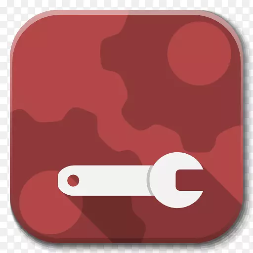 红色矩形字体-应用程序设置c