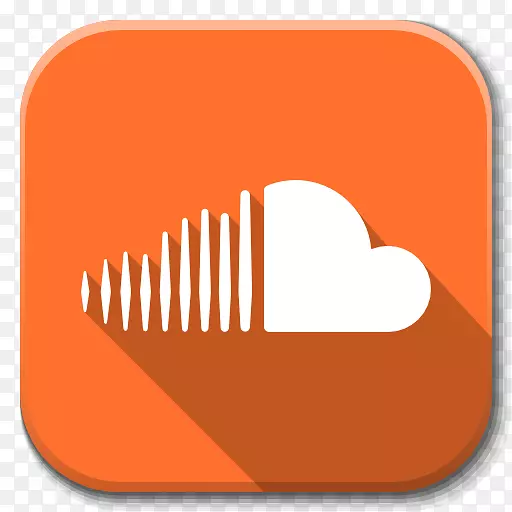 手指橙线-应用程序SoundCloud