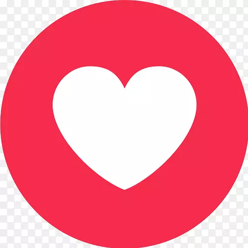 社交媒体facebook喜欢按钮心脏表情-facebook现场直播，爱png