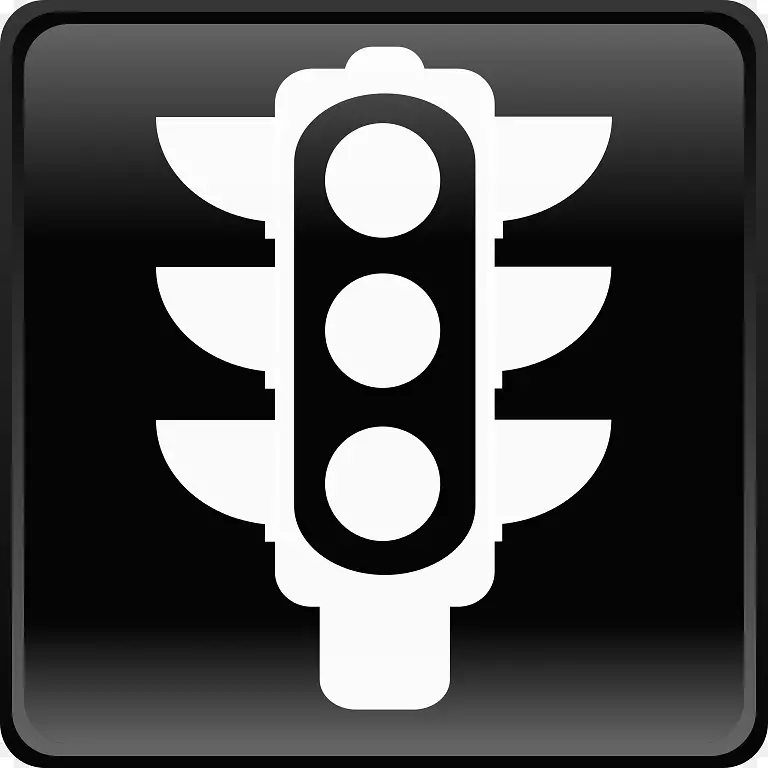 交通信号灯计算机图标驱动剪辑艺术交通灯图标