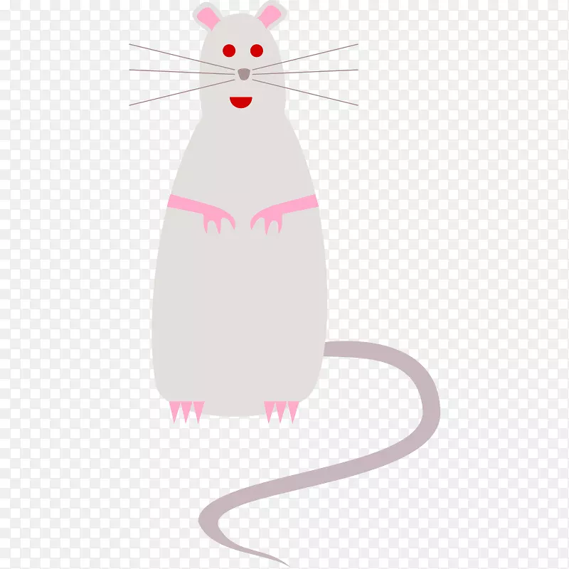 实验鼠黑鼠竞赛剪贴画-卡通老鼠图片