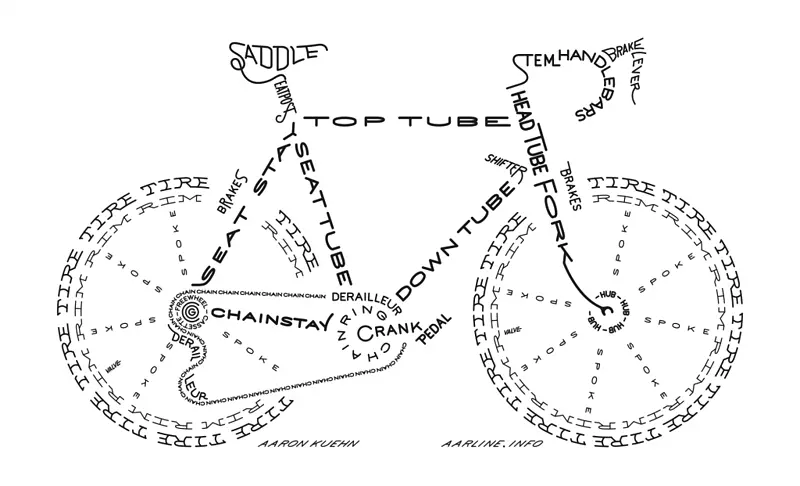 自行车印刷术海报bmx自行车-自行车图形