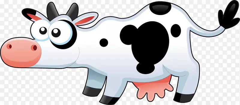 白色公园牛，荷斯坦牛，弗里斯坦牛，牛乳，乳牛，奶牛