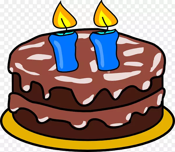生日蛋糕巧克力蛋糕结婚蛋糕黑色森林酒庄漏斗蛋糕-2岁生日蛋糕