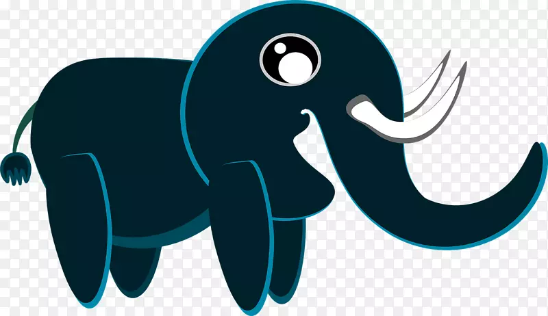 大象剪贴画-大象