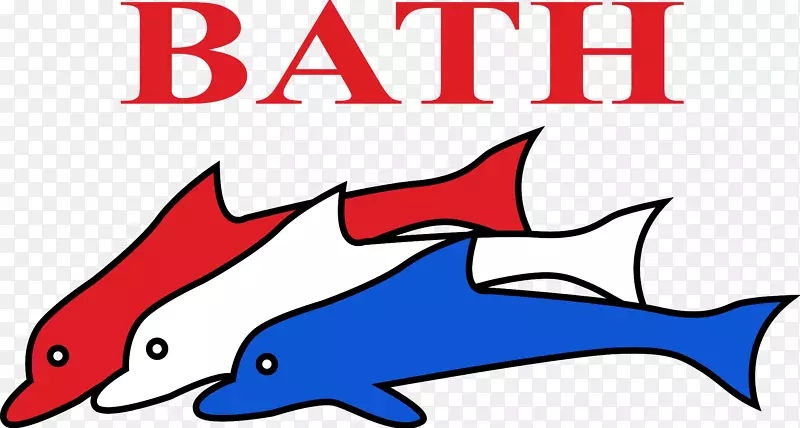 游泳剪贴画标志比赛-海豚