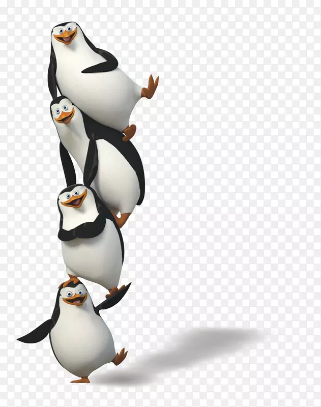 科瓦尔斯基船长马达加斯加动画剪辑艺术-企鹅