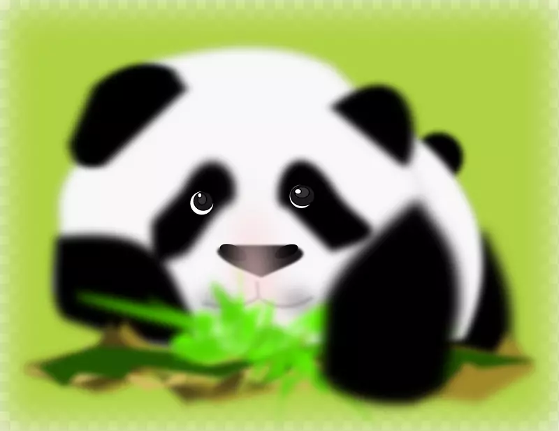 大熊猫熊电脑图标剪辑艺术熊猫