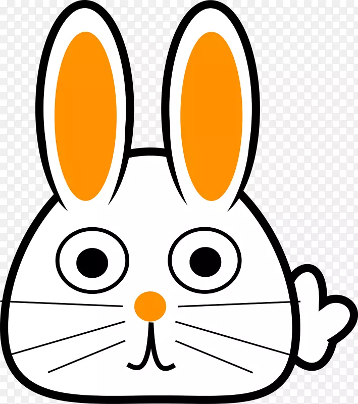 复活节兔子春季剪贴画-兔子